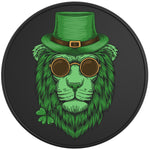 Irish Lion Black Vinyl Tire Cover