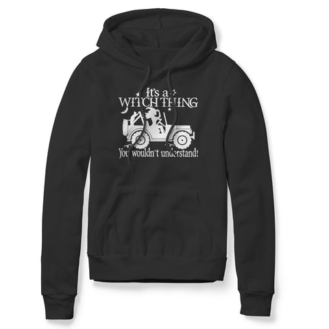 ITS A WITCH THING BLACK HOODIE