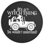 IT’S A WITCH THING BLACK TIRE COVER