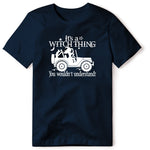 ITS A WITCH THING NAVY T SHIRT