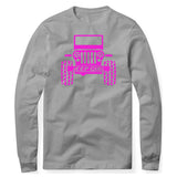 JEEP GIRL GRAY SWEATSHIRT