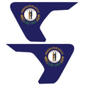 KENTUCKY STATE FLAG FENDER VENT DECAL FITS 2018+ JEEP WRANGLER & GLADIATOR