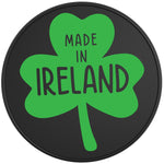 Made In Ireland Black Vinyl Tire Cover