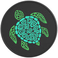 MANDALA TURTLE BLACK CARBON FIBER VINYL