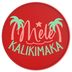 Mele Kalikimaka Red Tire Cover