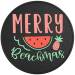 Merry Beachmas Black Tire Cover