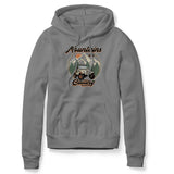 MOUNTAINS ARE CALLING GRAY HOODIE