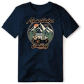 MOUNTAINS ARE CALLING NAVY T SHIRT