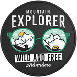 MOUNTAIN EXPLORER BLACK TIRE COVER