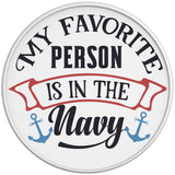 MY FAVORITE PERSON IS IN THE NAVY