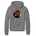 OFFROAD RETRO JEEP GRAY HOODIE