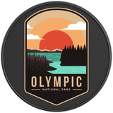 OLYMPIC NATIONAL PARK BLACK CARBON FIBER TIRE COVER 