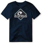 OUTER BANKS NAVY T SHIRT