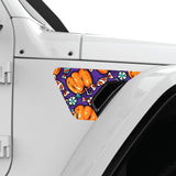 PUMPKINS AND CANDIES FENDER VENT DECAL FITS 2018+ JEEP WRANGLER & GLADIATOR PASSENGER SIDE