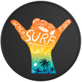 SURF WAVE BLACK TIRE COVER