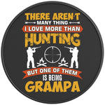 THERE ARENT MANY THINGS I LOVE MORE THAN HUNTING BLACK CARBON FIBER TIRE COVER 