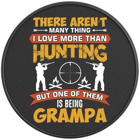 THERE ARENT MANY THINGS I LOVE MORE THAN HUNTING BLACK CARBON FIBER TIRE COVER 
