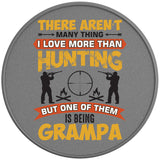 THERE ARENT MANY THINGS I LOVE MORE THAN HUNTING SILVER CARBON FIBER TIRE COVER 