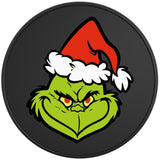 The Grinch Black Tire Cover