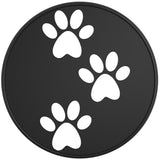 THREE PAWS BLACK TIRE COVER 