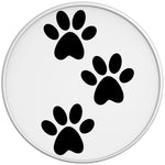 THREE PAWS WHITE TIRE COVER 