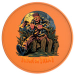 TRICK OR TREAT HALLOWEEN ZOMBIE ORANGE TIRE COVER