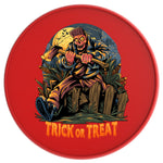 TRICK OR TREAT HALLOWEEN ZOMBIE RED TIRE COVER