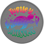 TURTLEY AWESOME SILVER CARBON FIBER TIRE COVER