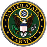 United States Army Silver Carbon Fiber Tire Cover