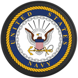 UNITED STATES NAVY BLACK TIRE COVER 