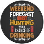 WEEKEND FORCAST HUNTING BLACK TIRE COVER 