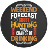 WEEKEND FORCAST HUNTING BLACK TIRE COVER 