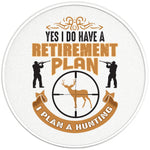 YES I DO HAVE A RETIREMENT PLAN PEARL WHITE CARBON FIBER TIRE COVER 