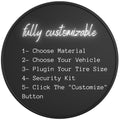 CUSTOM TIRE COVER